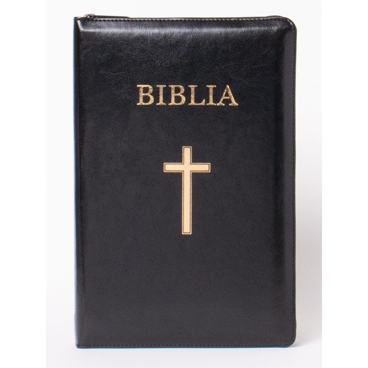 Biblia sau Sfanta Scriptura, marime mare, traducerea cornilescu din piele