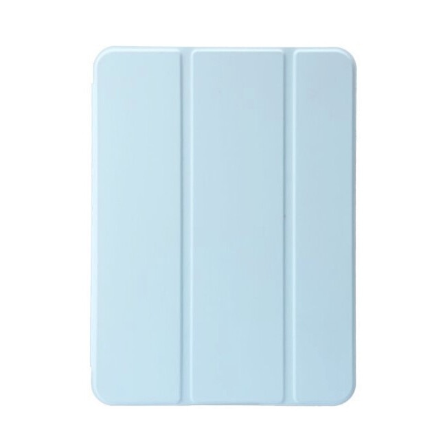 Husa de protectie pentru Apple iPad Air 10.9"/iPad Air 11", Tip carte, Silicon, Turcoaz