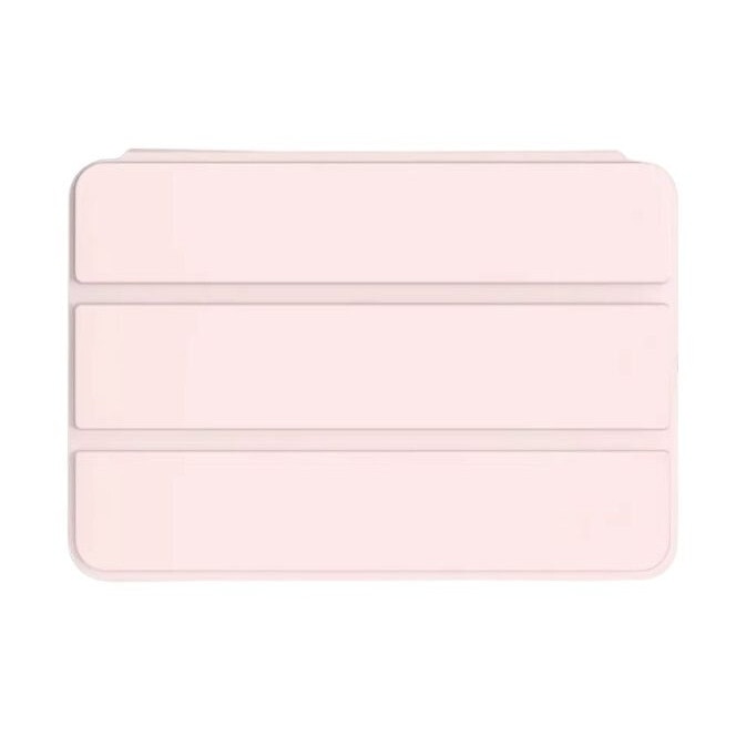 Husa de protectie pentru Apple iPad Air 10.9"/iPad Air 11", Tip carte, Silicon, Roz