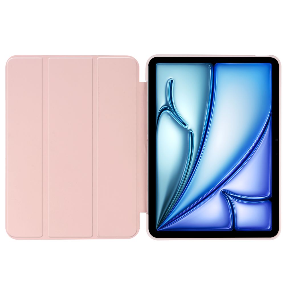 Husa protectie tip flip pentru iPad Pro 11", Carte, Roz