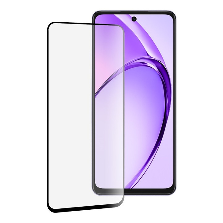 Folie de protectie tempered glass pentru Oppo A40 / A60 5G Techsuit full glue