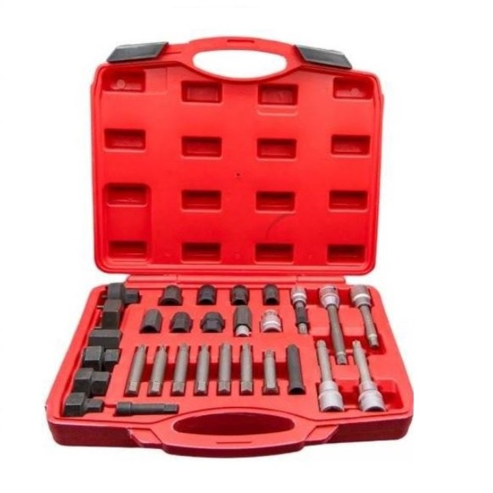 Trusa montat si demontat fulie alternator, set 30 piese