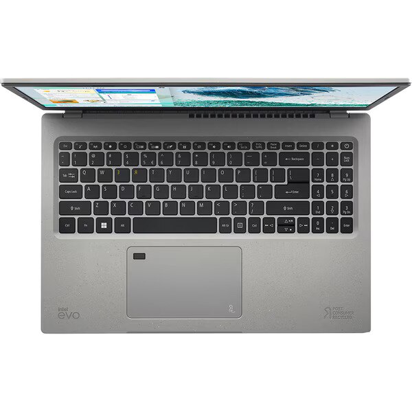 Laptop Acer Aspire Vero AV15-52-50MA, Intel Core I5-1235u Pana La 4.4ghz, 15.6" Full Hd, 8gb, Ssd 512gb, Intel Iris Xe, Windows 11 Home, Iron
