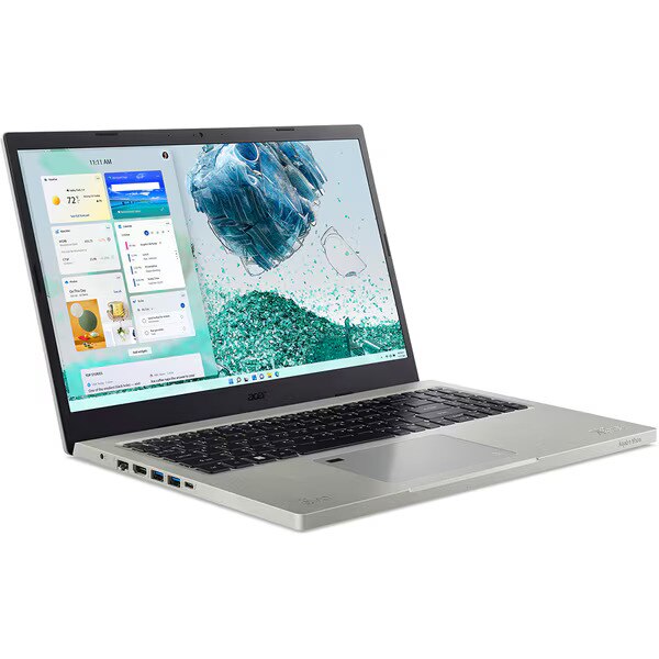 Laptop Acer Aspire Vero AV15-52-50MA, Intel Core I5-1235u Pana La 4.4ghz, 15.6" Full Hd, 8gb, Ssd 512gb, Intel Iris Xe, Windows 11 Home, Iron