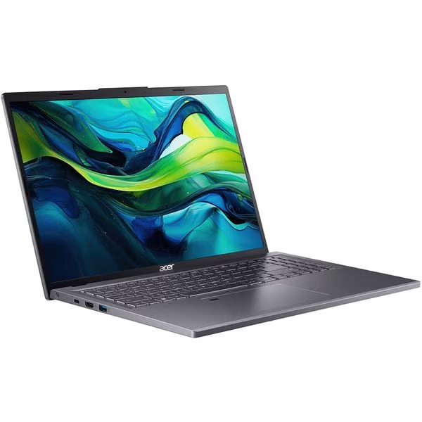 Laptop Acer Acer Aspire 16 A16-51GM-57E1, Intel Core 5 120u Pana La 5ghz, 16" Wuxga, 16gb, Ssd 512gb, Nvidia Geforce Rtx 2050 4gb, Free Dos, Steel Gray