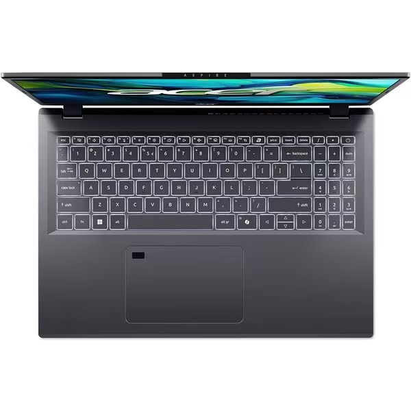 Laptop Acer Acer Aspire 16 A16-51GM-57E1, Intel Core 5 120u Pana La 5ghz, 16" Wuxga, 16gb, Ssd 512gb, Nvidia Geforce Rtx 2050 4gb, Free Dos, Steel Gray