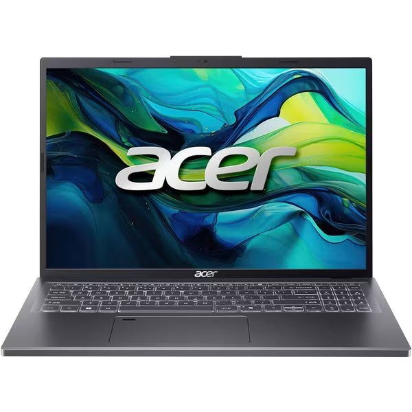Laptop Acer Acer Aspire 16 A16-51GM-57E1, Intel Core 5 120u Pana La 5ghz, 16" Wuxga, 16gb, Ssd 512gb, Nvidia Geforce Rtx 2050 4gb, Free Dos, Steel Gray