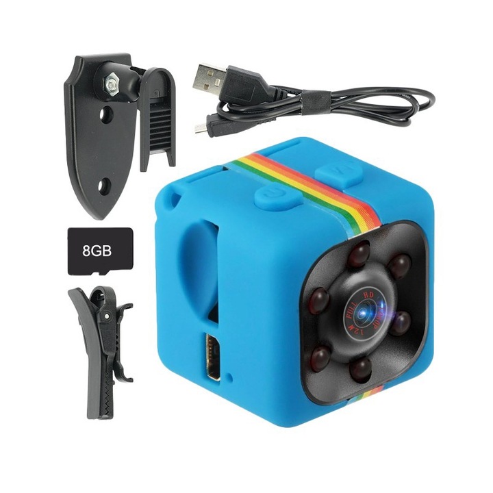 Mini camera HD, functie video si foto, USB