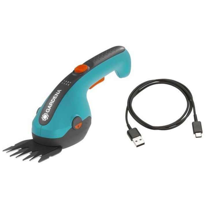 Ножици за градинарство Gardena Classiccut Li, 3.6V, 2.5Ah, защита на остриетата, USB-C