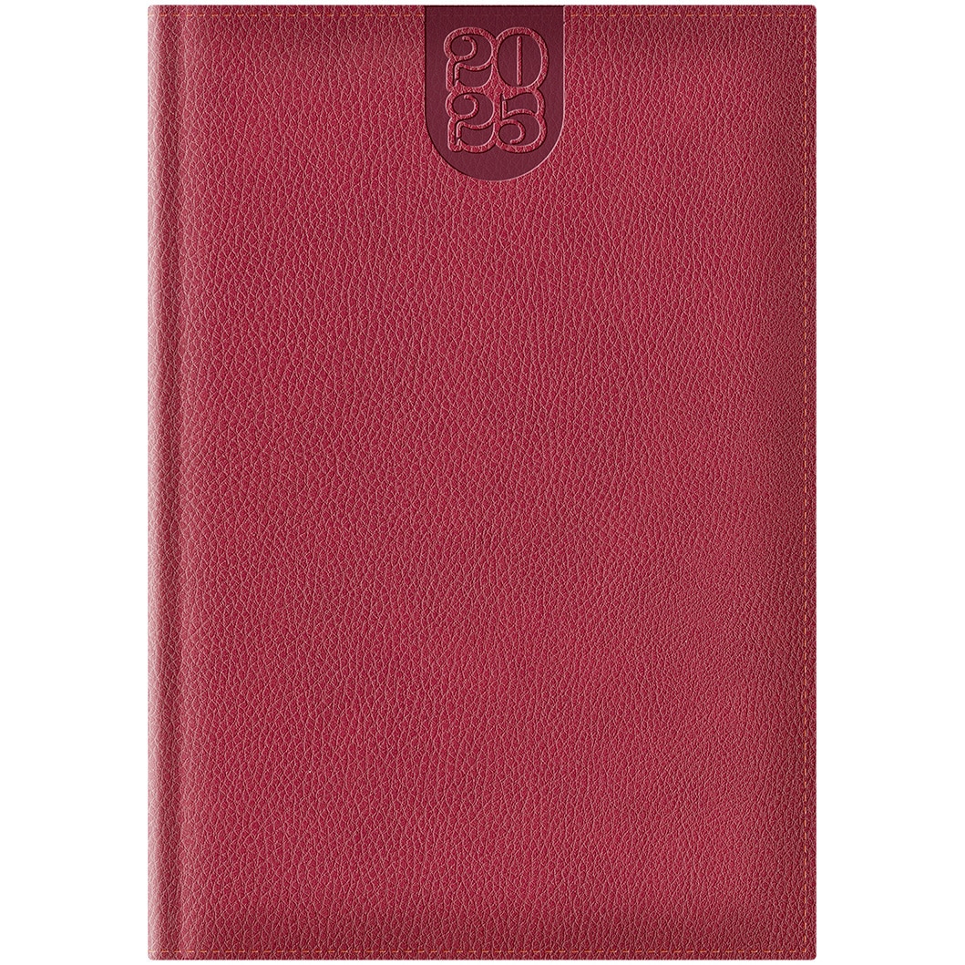 Agenda Dakota A5 datata hartie ivory coperta bordeux