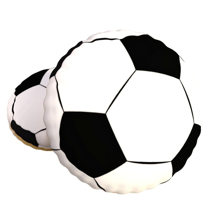 Perna decorativa, alb/negru, Microfibra, 40x40cm