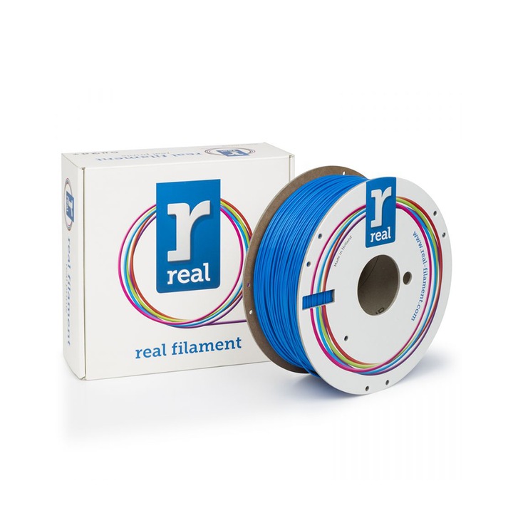 Filament 3D Real PLA Pro, albastru, 1Kg, 1.75mm