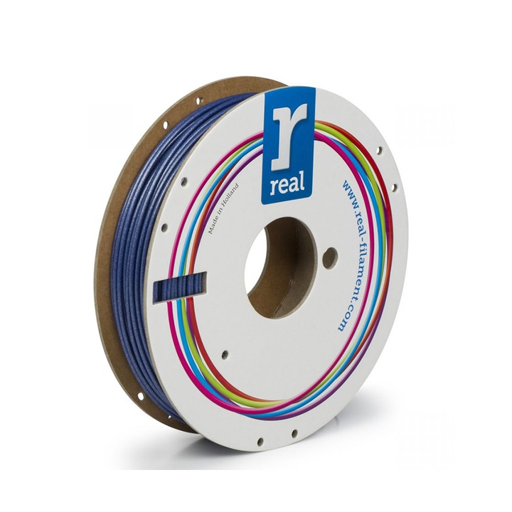 Filament 3D REAL PLA - Sparkle Sapphire Blue - 0.5Kg - 2.85mm