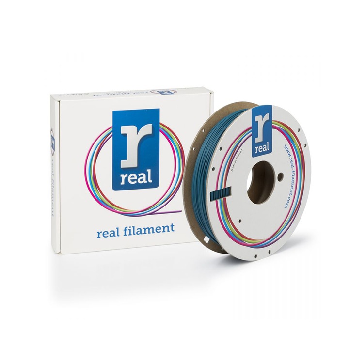 Filament 3D REAL PLA, albastru indigo, 0.5Kg, 2.85mm