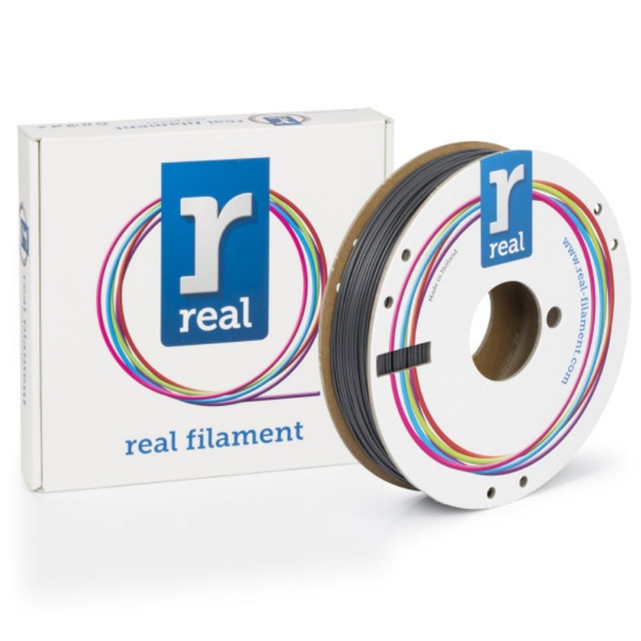 Filament 3D, REAL PLA Tough, Gri, 0.5Kg, 1.75mm