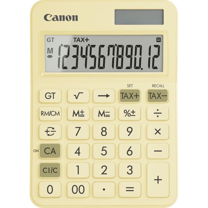 Калкулатор Canon LS-125KB-PYL жълт