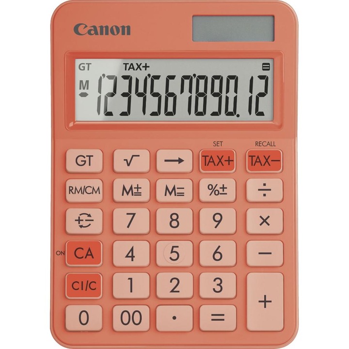 Калкулатор Canon LS-125KB-OR, оранжев