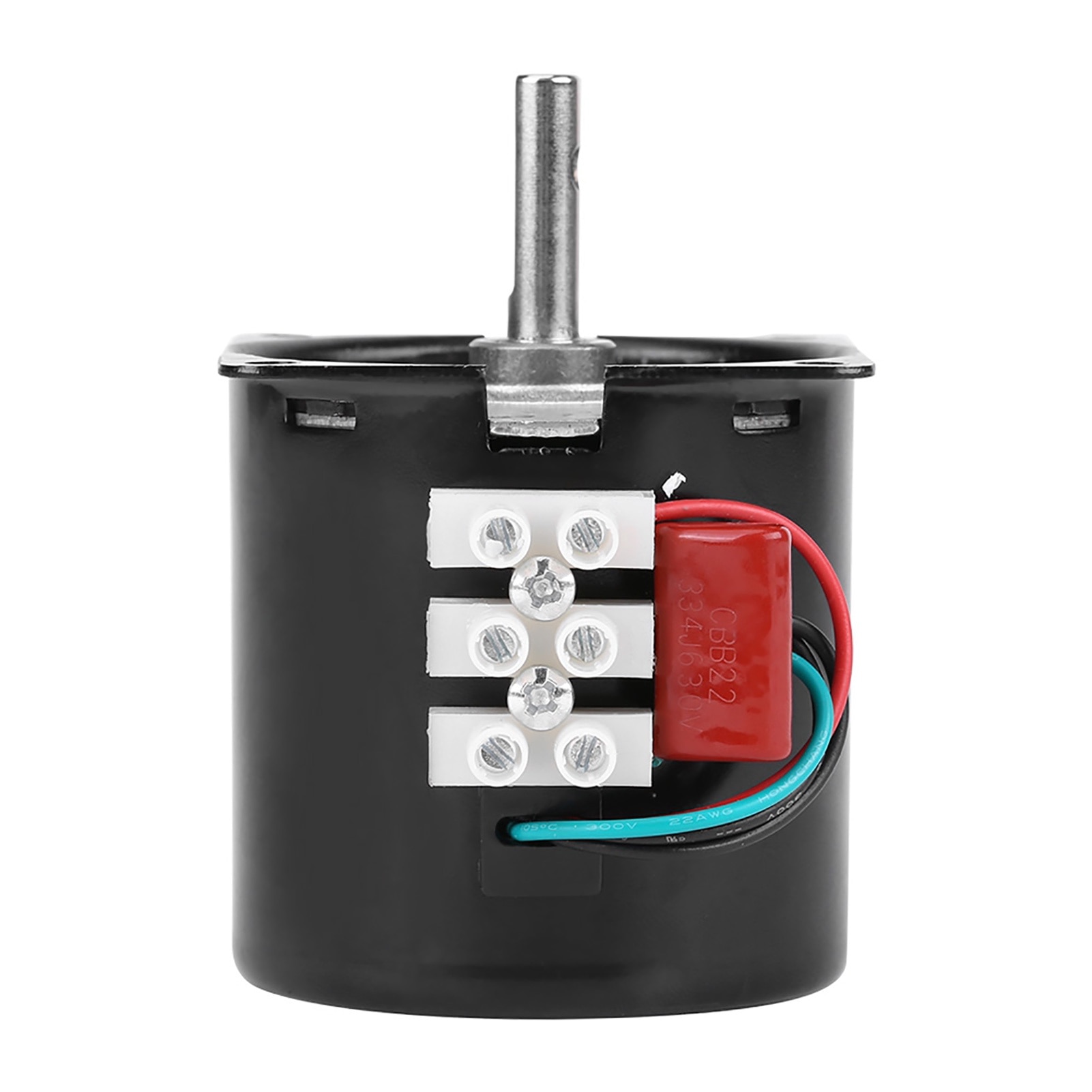 Motor sincron 60KTYZ, Mmgoqqt, 220V, 60 rpm, 6 x 6 x 6 cm, negru