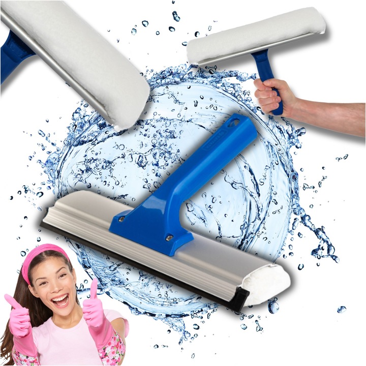 Чистачка за предно стъкло, Raypath, Express, Nano Silver Technology, Антиалергична, Висока ефективност, 25 cm