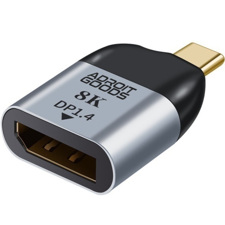 AdroitGoods USB-C-DisplayPort adapter – 8K 60Hz – Type-C 3.1