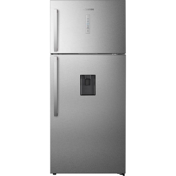 Frigider cu Doua Usi HISENSE RT728N4WCE1, No Frost, 553 l, H 185 cm, Clasa E, Dozator Apa, Argintiu