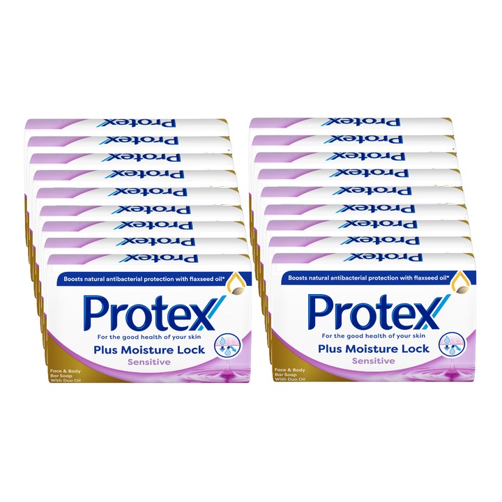 Сапун за чувствителна кожа Protex Sensitive Антибактериален 18 х 90 гр