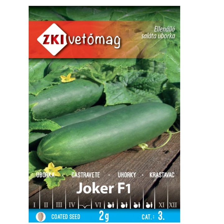 Seminte de castravete joker F1 ZKI, 2gr