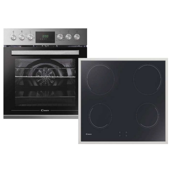 Set aragaz incorporabil Candy PCHT14CXCUTCEF, 60 cm