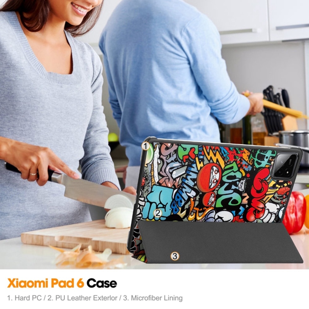 Husa pentru Xiaomi Pad 6S Pro 12.4 - Techsuit FoldPro - Urban Vibe