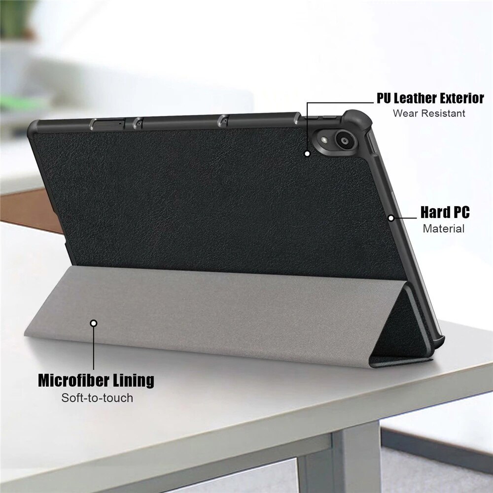Husa pentru Lenovo Tab P11 TB J606L/TB J606F/Tab P11 Plus TB-J616F/TB-J616X, O27, Microfibra, Unicorn