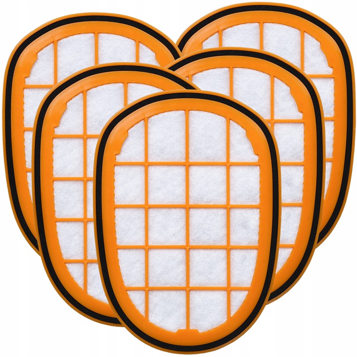 Set 5 filtre pentru aspirator PHILIPS SPEEDPRO MAX AQUA PLUS FC5005 FC6802 8000 XC8147