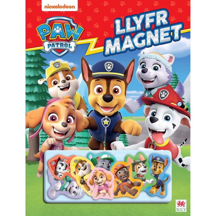 Carte cu magneti Paw Patrol Magnet Book: With 8 magnets