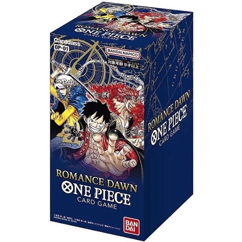 Set cartonase joc, Bandai, One Piece Romance Dawn Booster Box (144