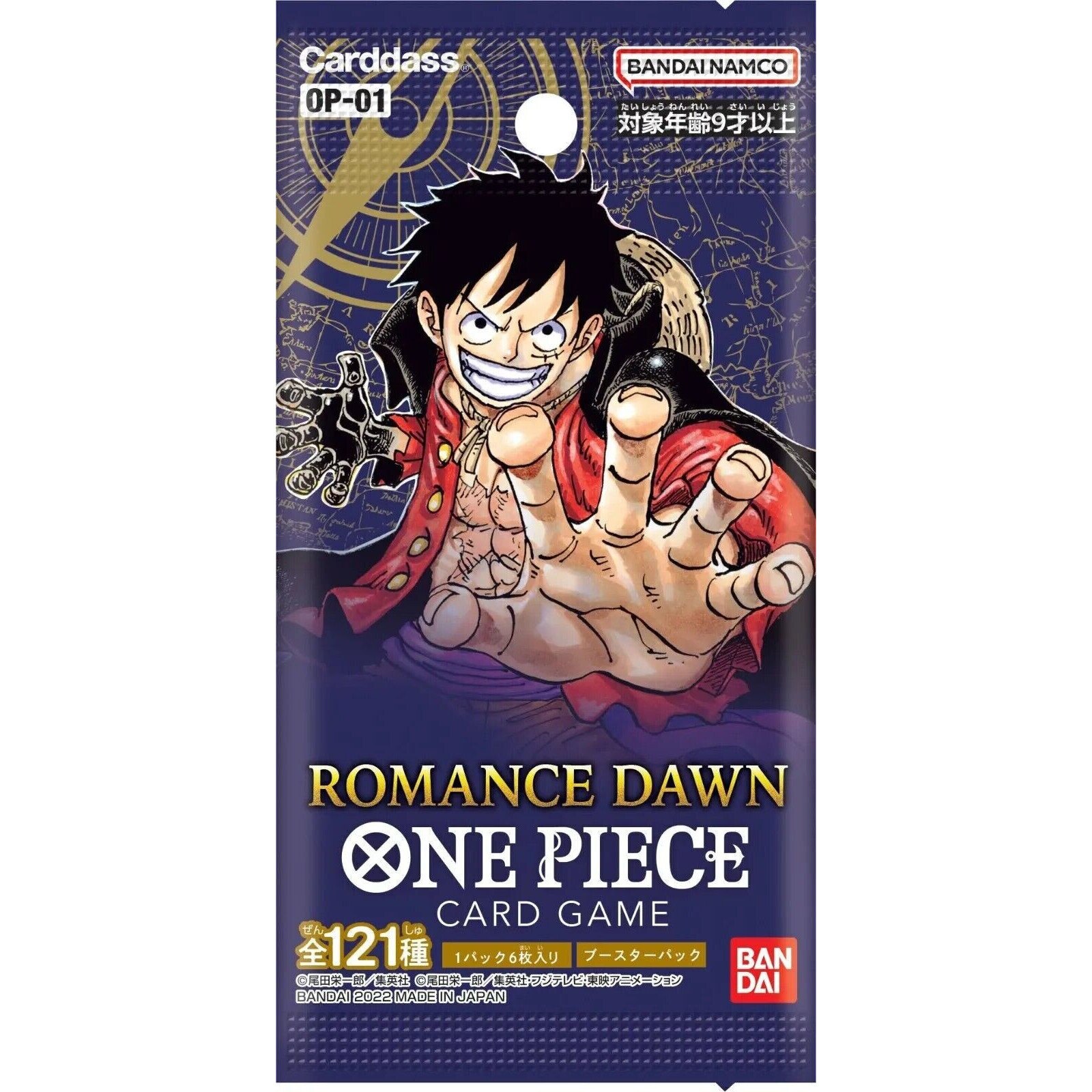 Set cartonase joc, Bandai, One Piece Romance Dawn Booster Box (144