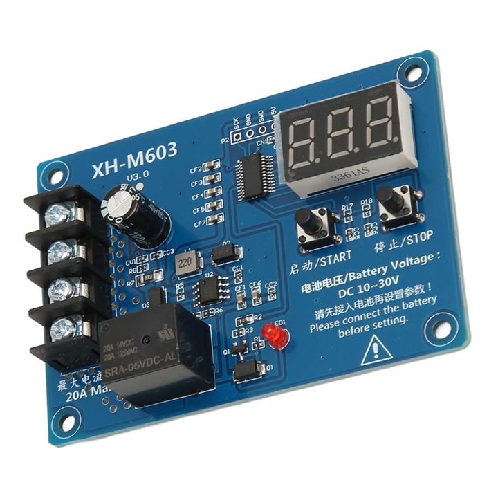 Modul de incarcare si protectie baterie 12V-24V, XH-M603, v3.0