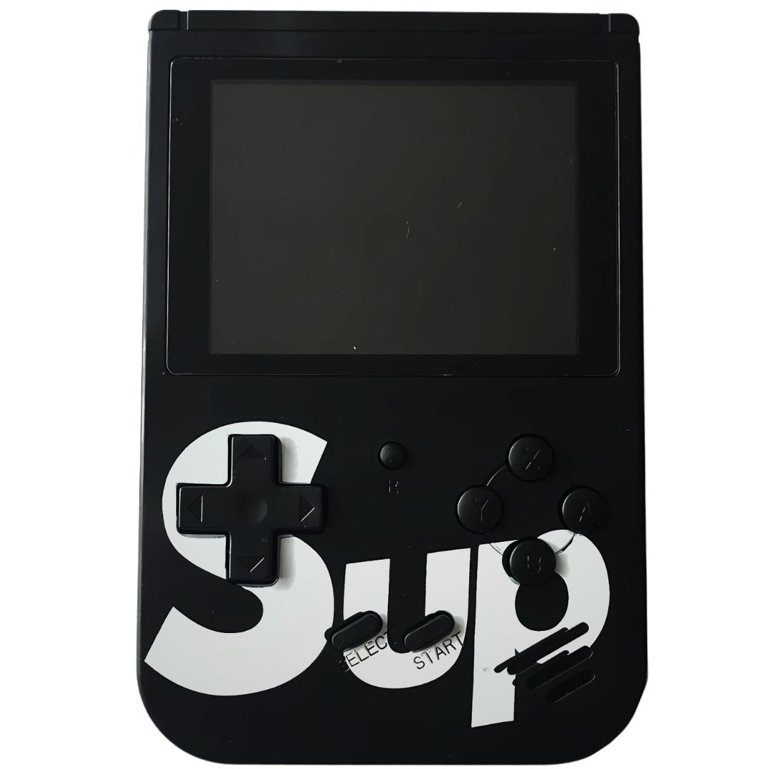 Consola de joc, S DEPOT®, 400 de jocuri, retro, HD, negru