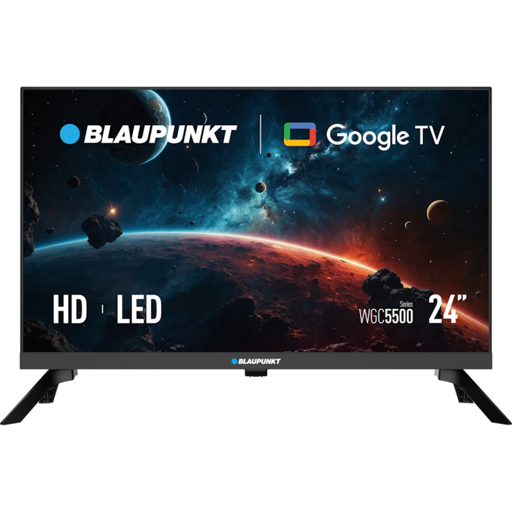 Blaupunkt 24WGC5500 LED televízió, 60 cm, Smart Google TV, HD, E energiaosztály
