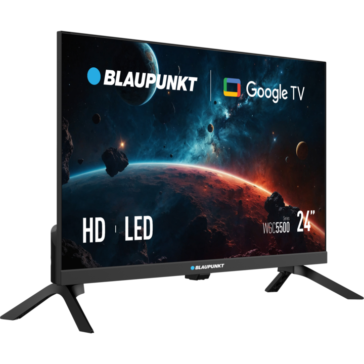 Televizor Blaupunkt LED 24WGC5500, 60 cm, Smart Google TV, HD, Clasa E
