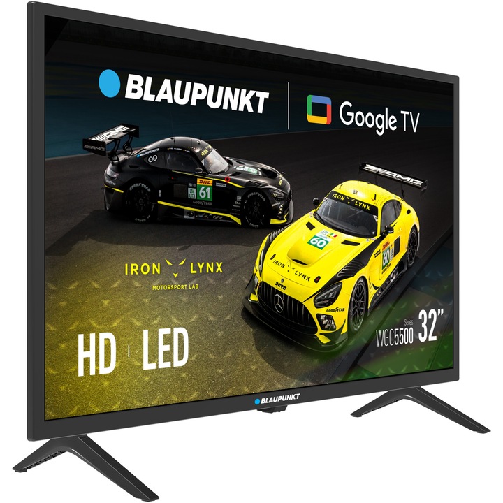 Televizor Blaupunkt LED 32WGC5500, 81 cm, Smart Google TV, HD, Clasa E