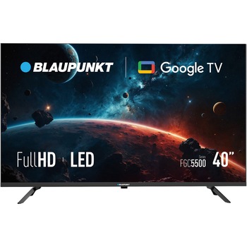 Televizor Blaupunkt LED 40FGC5500, 101 cm, Smart Google TV, Full HD, Clasa F