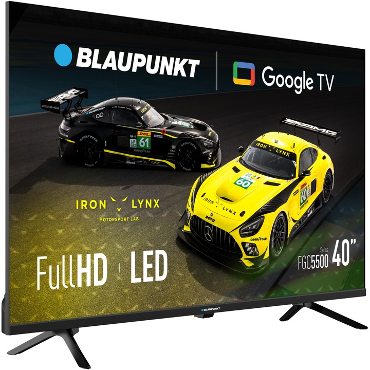 Televizor Blaupunkt LED 40FGC5500, 101 cm, Smart Google TV, Full HD, Clasa F