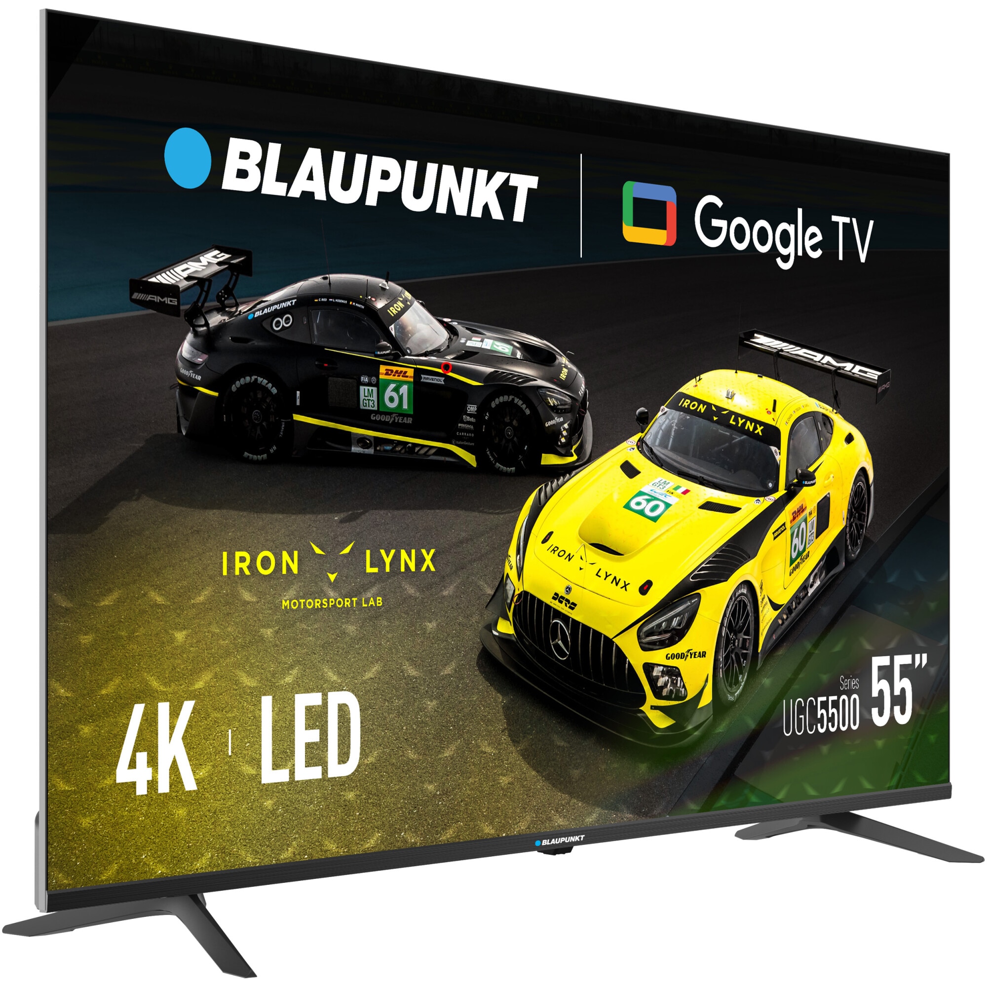 Televizor Blaupunkt LED 55UGC5500S, 139 cm, Smart Google TV, 4K