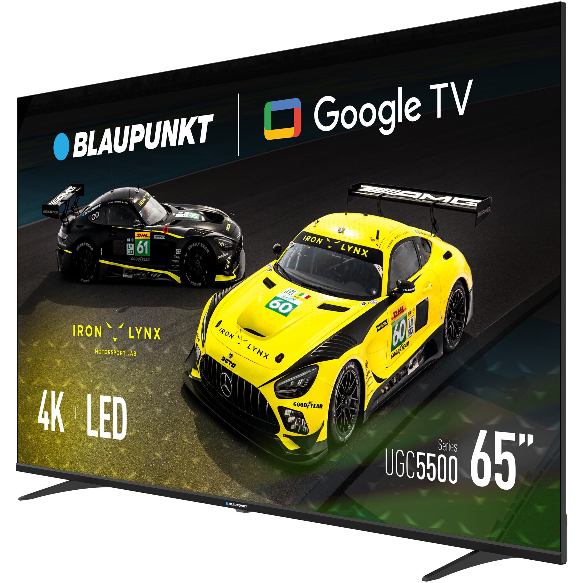 Televizor Blaupunkt LED 65UGC5500S, 165 cm, Smart Google TV, 4K Ultra HD, Clasa G