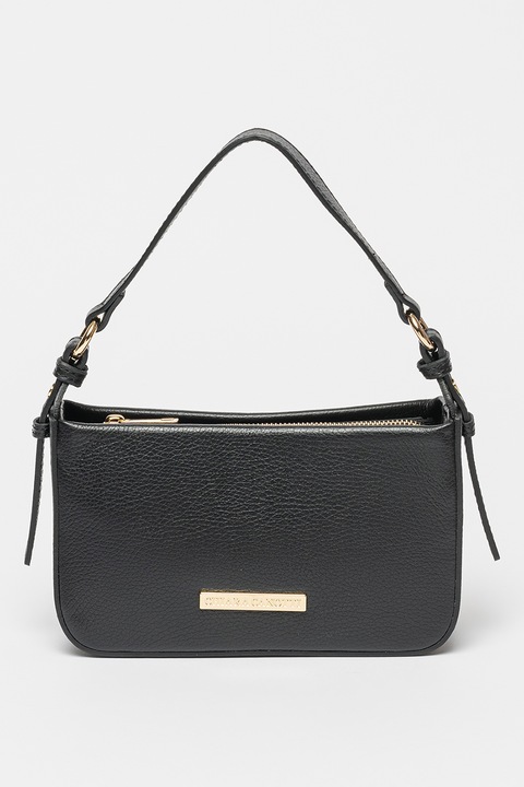 Chiara Canotti, Geanta crossbody de piele, Negru