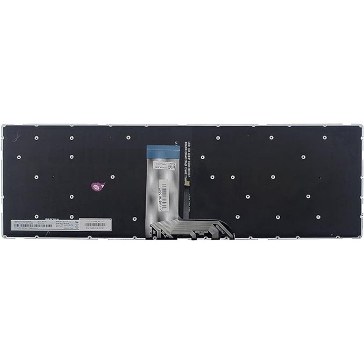 Премиум клавиатура за лаптоп Lenovo 700-15 700-15ISK 700-17ISK 700-17, осветена, международна клавиатура, черна