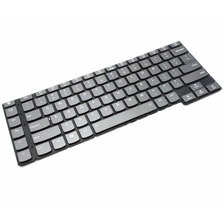 Prémium laptop billentyűzet Lenovo Legion Y740-15IRH Y740-17IRHg, világító, nemzetközi billentyűzet, szürke