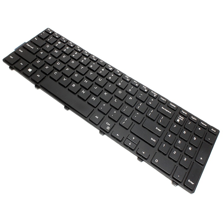 Prémium laptop billentyűzet Dell Inspiron 3552 3555 3558 3573 3576 5542 5543 5545 5547 5548 5557 7557 7559 Nem világító nemzetközi billentyűzet fekete