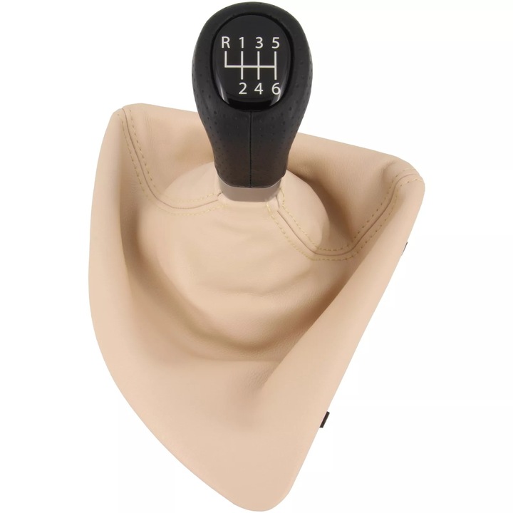 Бежов лост и маншон за ръчна скоростна кутия за BMW Серия 1 E82, E88, E81, E87