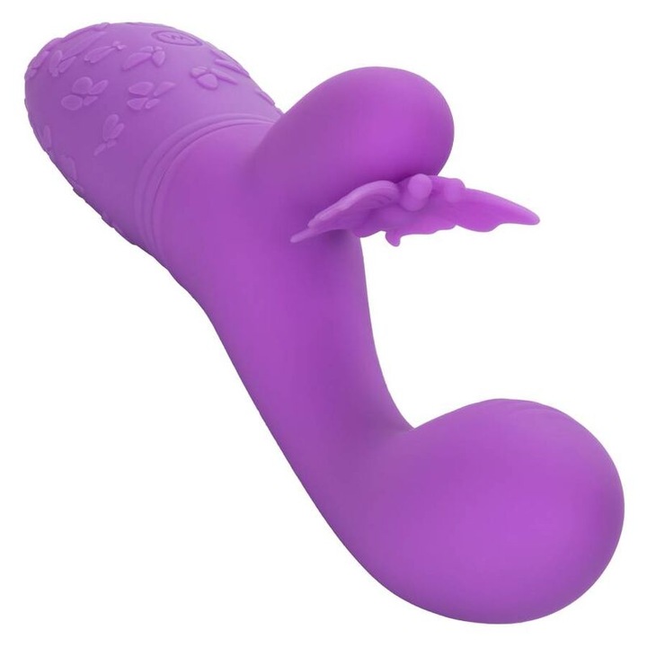 Vibrator, CalExotics, 10 functii de vibratie, violet, dimensiuni compacte