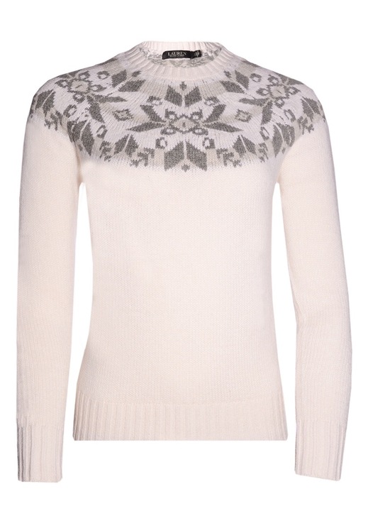 Férfi pulóver, Polo Ralph Lauren 200864997001, gyapjú/nylon, bézs, XS INTL